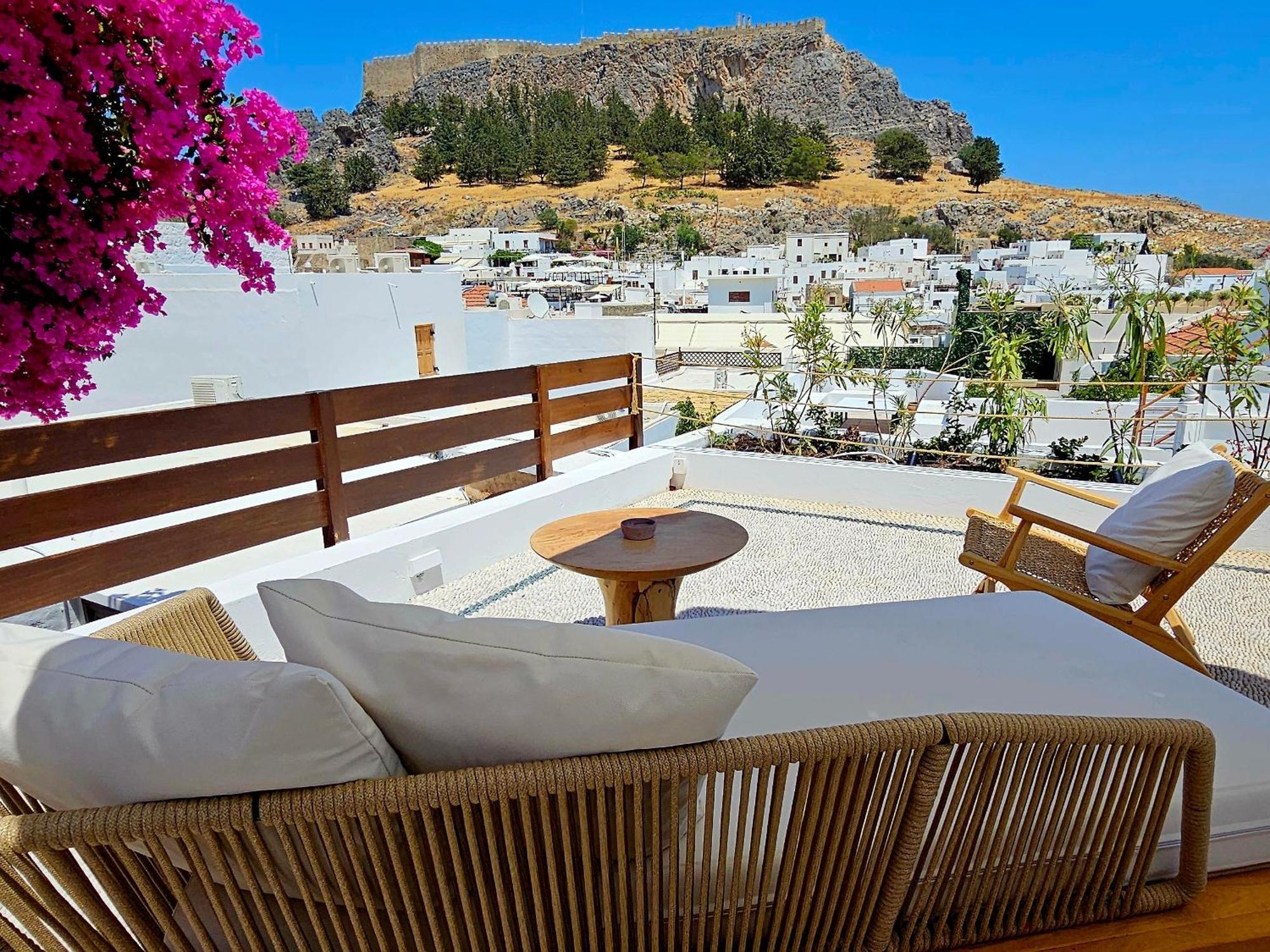Villa Aphrodite Lindos Suites Екстериор снимка